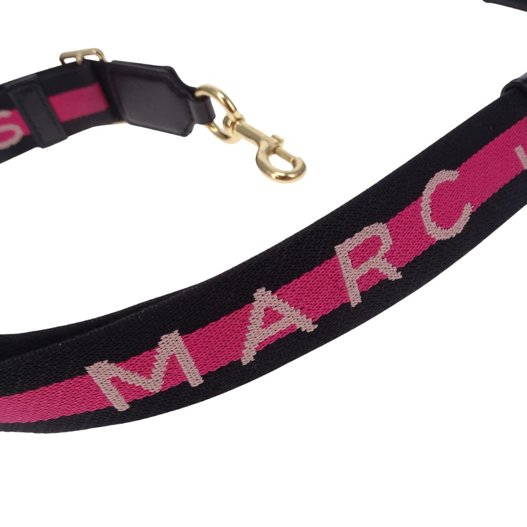 Marc Jacobs Cotton Strap Thin Logo Pink