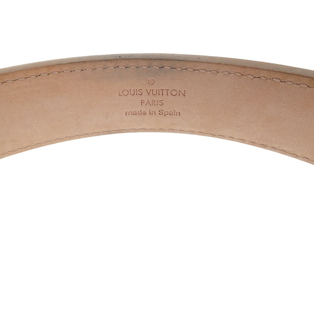 Louis Vuitton Mini Belt 25mm Damier Azur (80)
