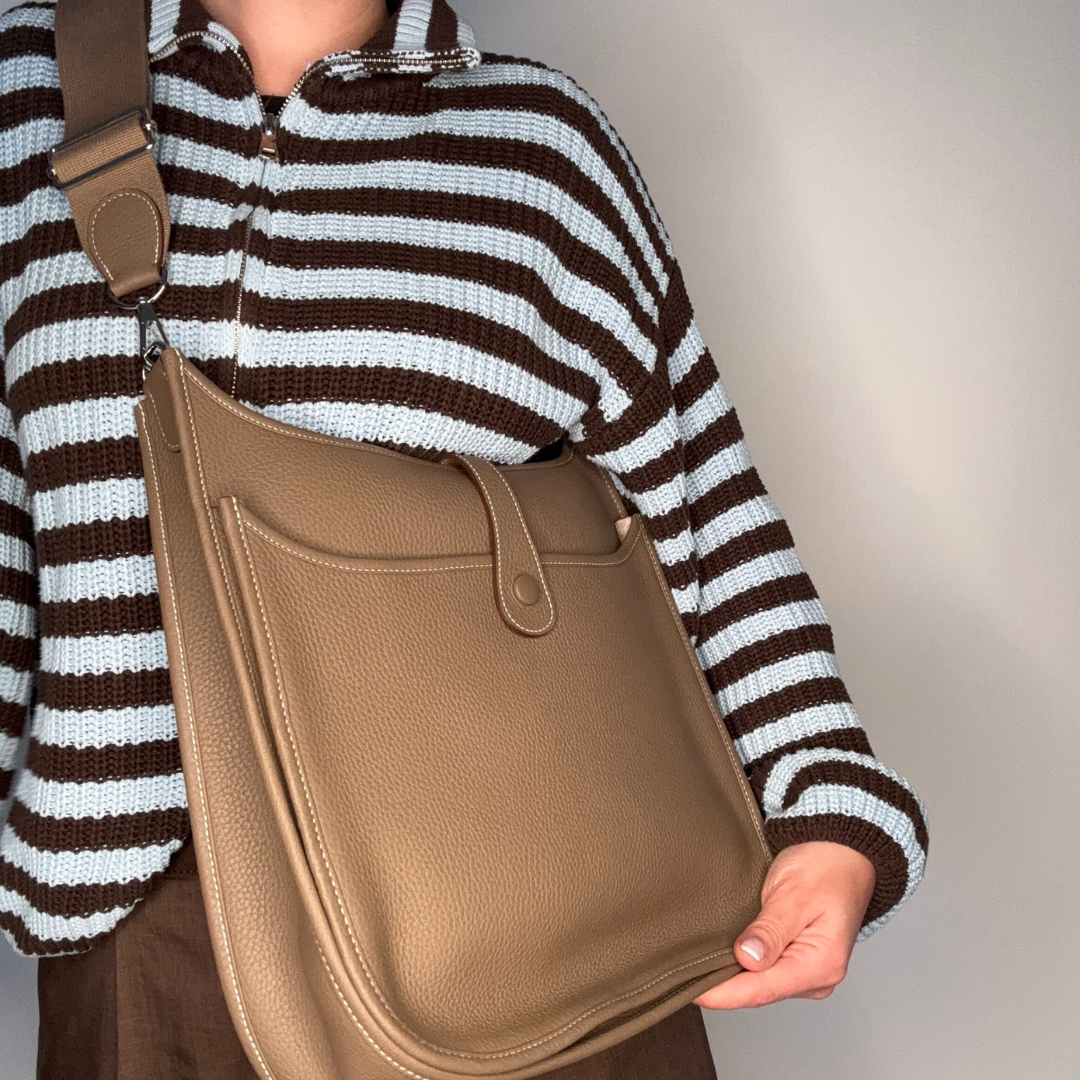 Hermes Evelyne III Etoupe Clemence GM 2015