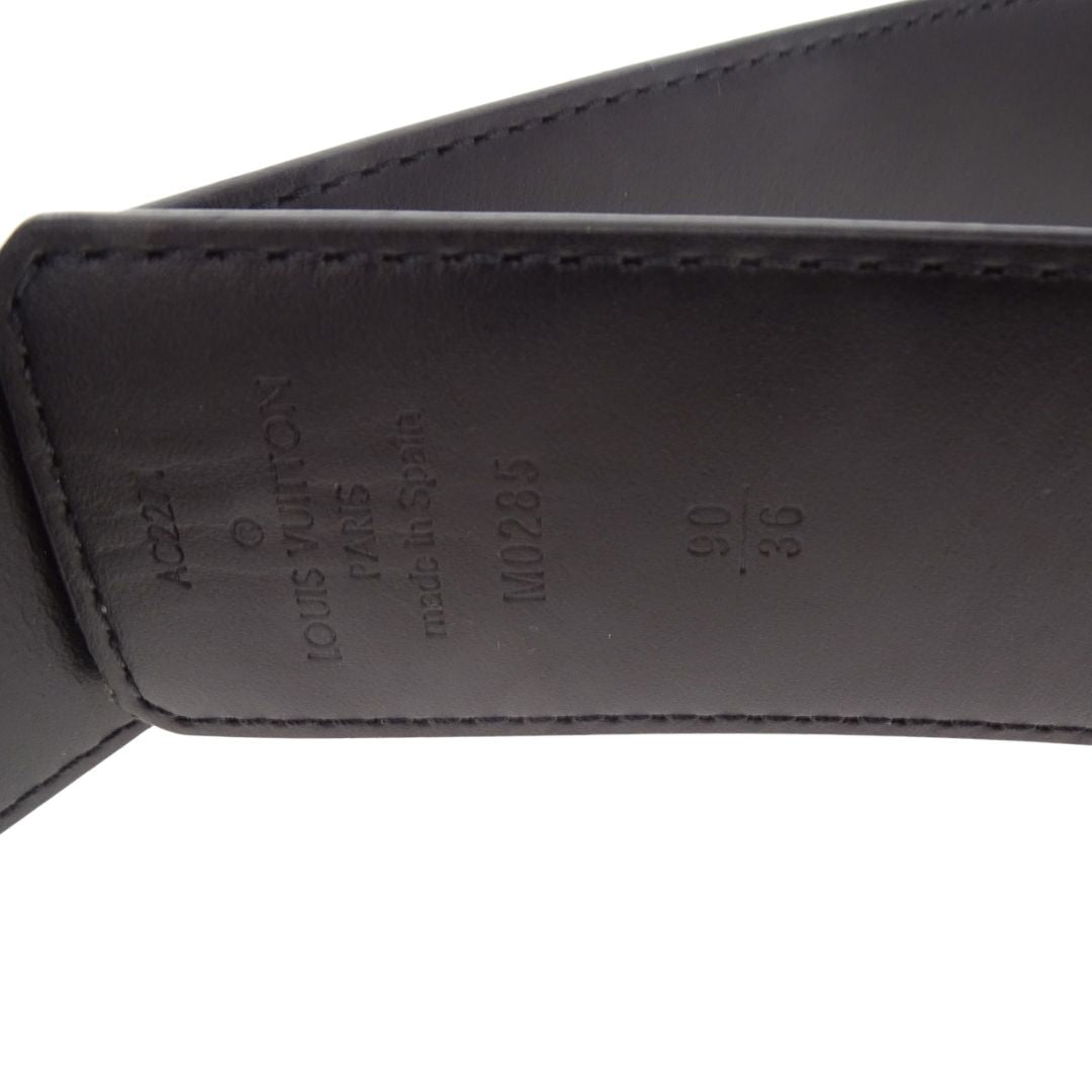 Louis Vuitton Initiales 40mm Belt Monogram Eclipse 90cm