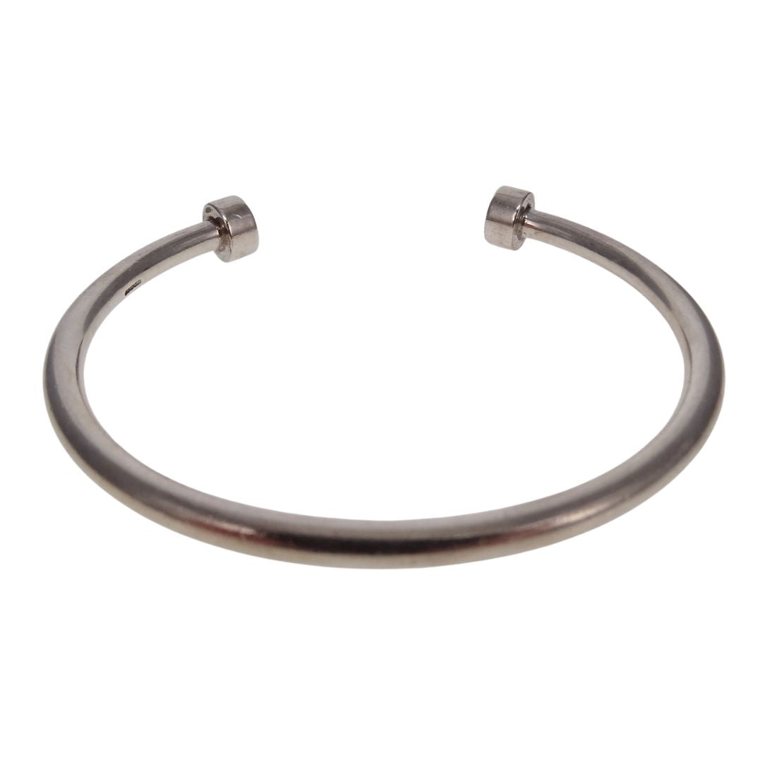 Tiffany & Co. Return to Tiffany Circle Edge Cuff Sterling Silver