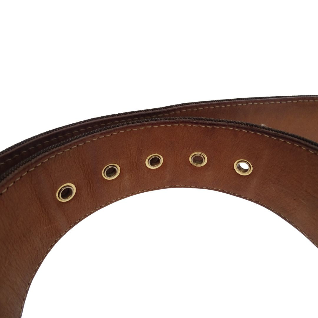 Fendi Zucchino Vintage Belt 95/38