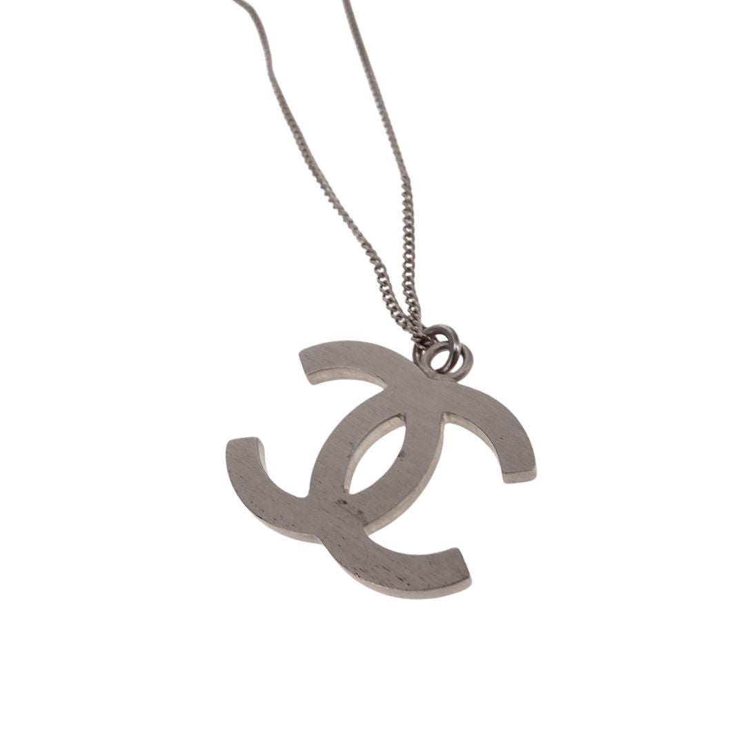 Chanel Strass CC Pendant Short Necklace