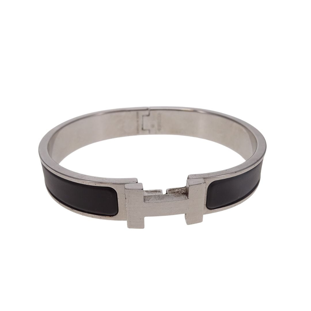 Hermes Clic HH Gris Etain Mat PHW