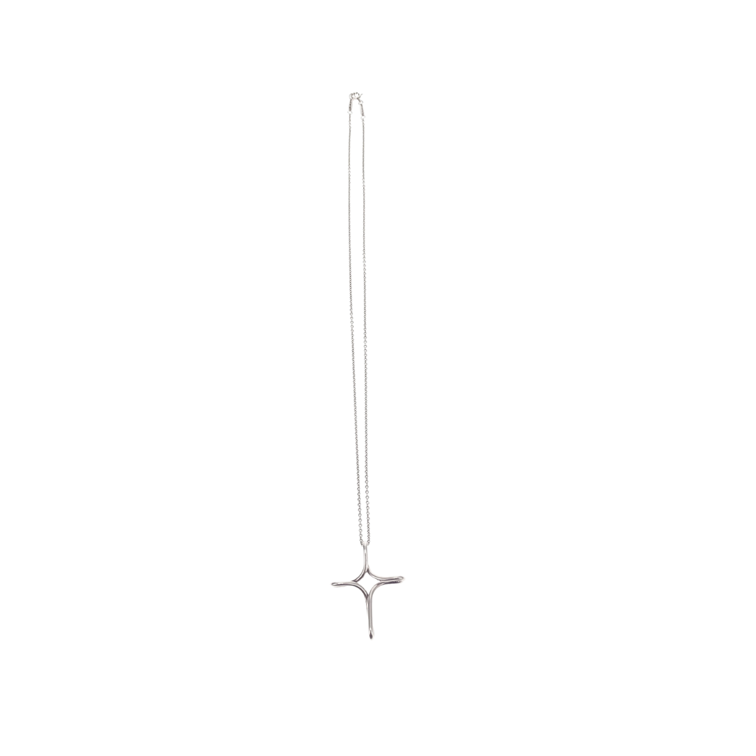 Tiffany & Co Else Peretti Cross Necklace