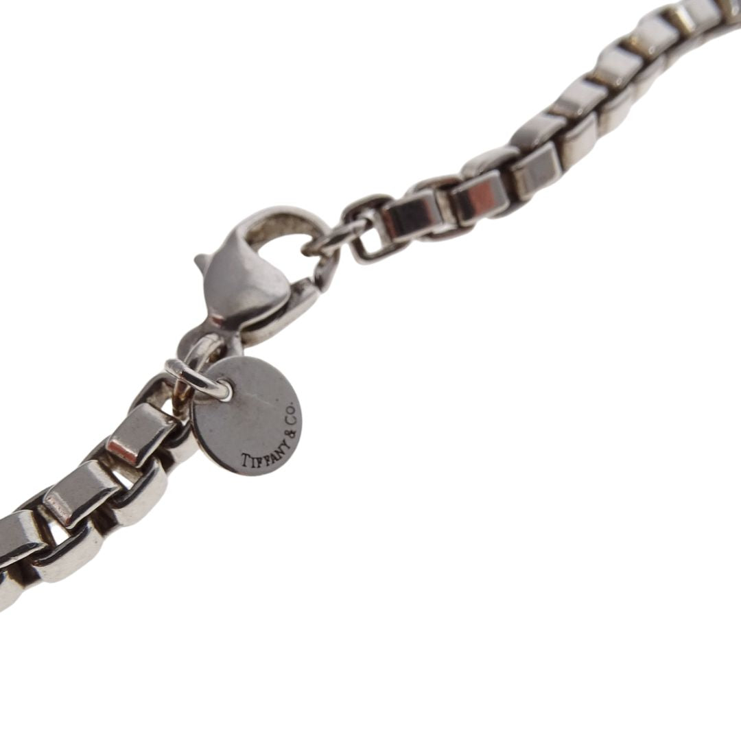 Tiffany & Co Venetian Link Necklace In Sterling Silver