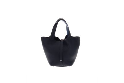 Hermes Picotin 18 Bleu Nuit and Bleu De Prusse Clemence 2021