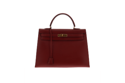 Hermes Sellier Rouge H Kelly 35 1996 Designer Exchange Ltd
