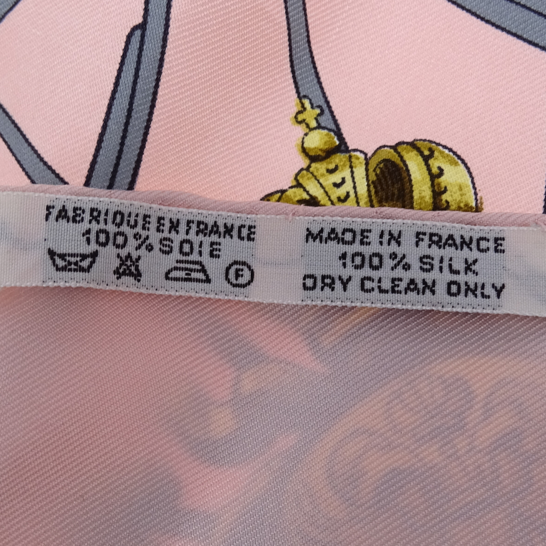 Hermes Springs 100 % Silk Scarf 90