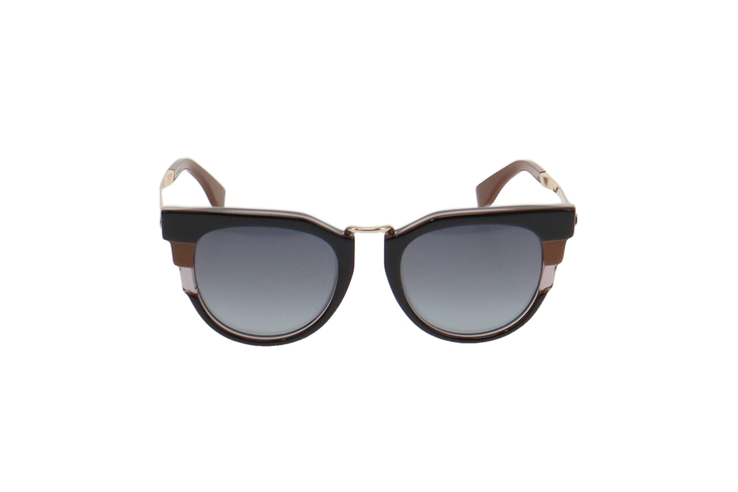 Fendi Black/Brown/Gold FF0063/S Sunglasses
