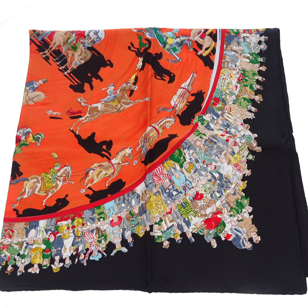 Hermes Cirque Molier Silk Scarf 90cm