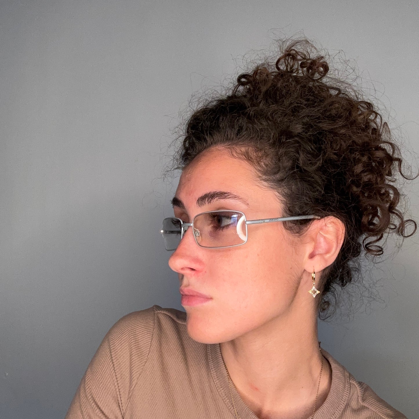 Chanel Vintage Square Lens Sunglasses