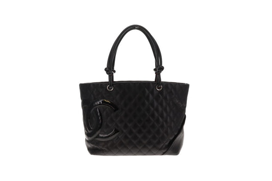 Chanel Cambon Tote Black on Black 2008/09