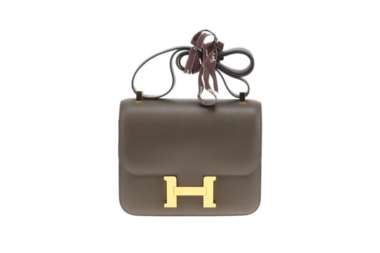 Hermes Constance 24 Evercolor Vert De Gris GHW 2020