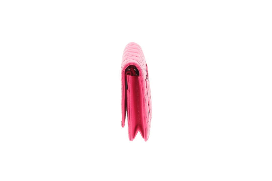 Chanel Wallet on Chain Hot Pink Caviar SHW 2015/16