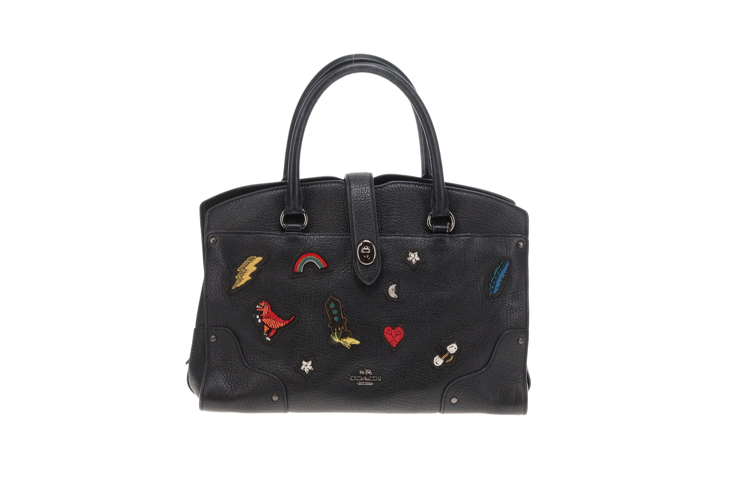 Coach Upcrafted Mercer Satchel 30 Black