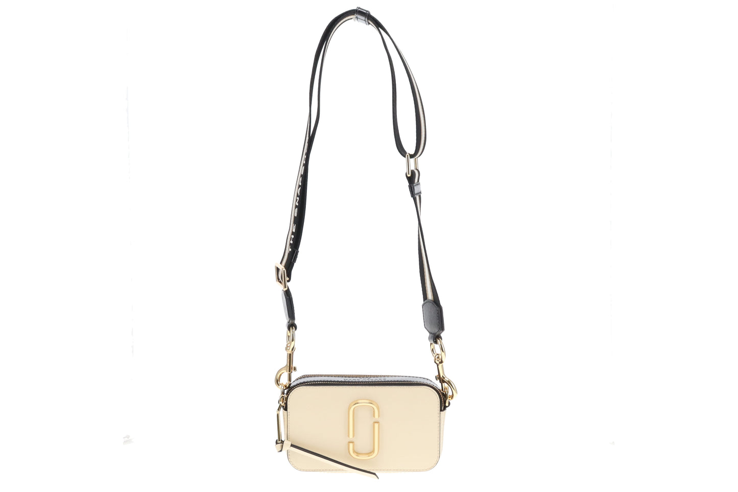 Marc Jacobs The Snapshot Black & Cream Crossbody