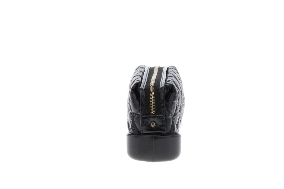 Chanel Gabrielle Cosmetic Pouch Black Calfskin 2018