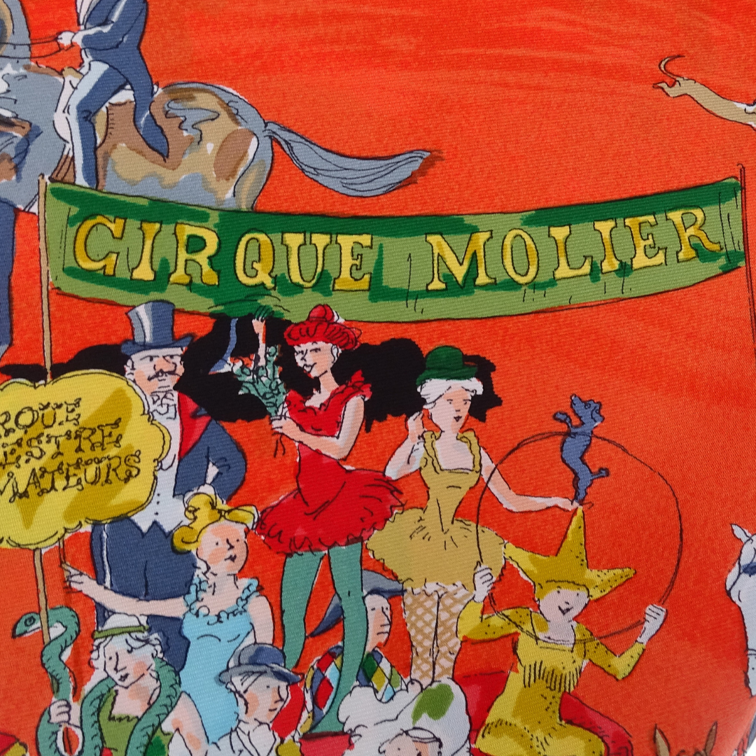 Hermes Cirque Molier Silk Scarf 90cm