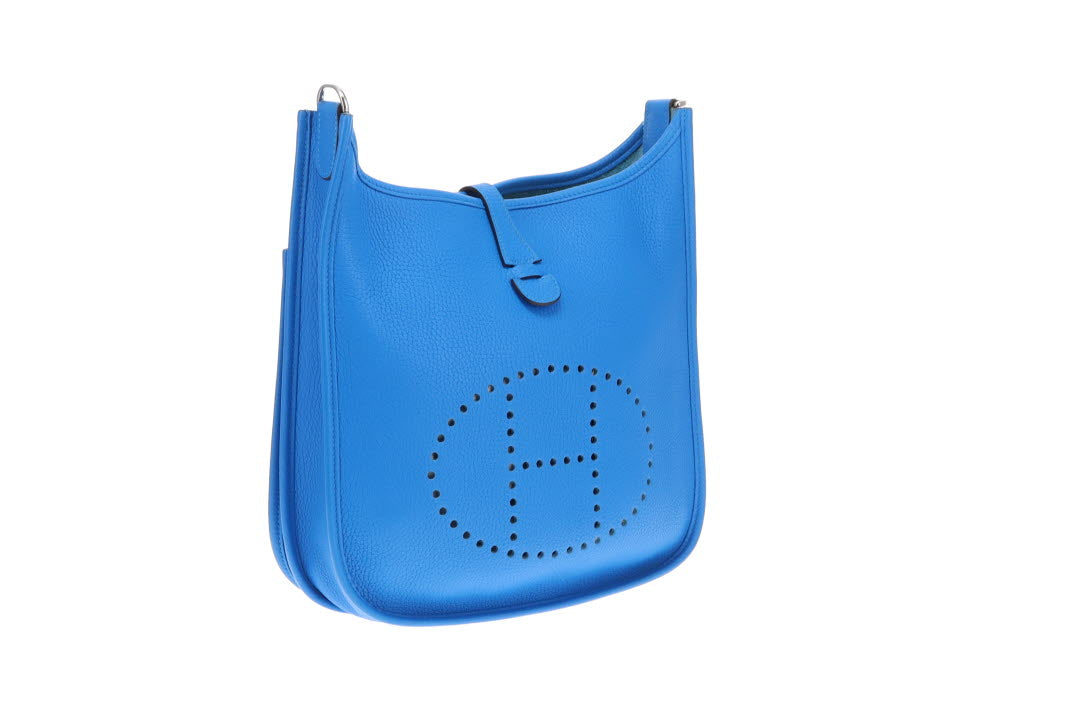Hermes Evelyne III PM Bleu Hydra 2016