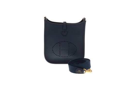 Hermes Evelyne TPM Bleu De Prusse Clemence GHW 2023
