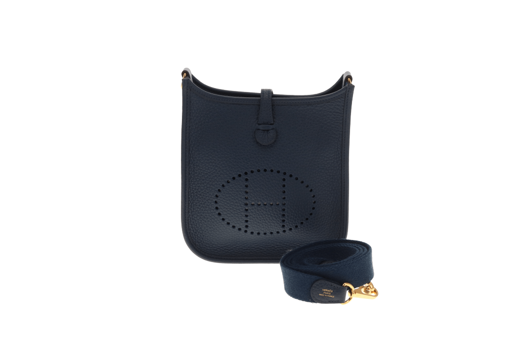 Hermes Evelyne TPM Bleu De Prusse Clemence GHW 2023