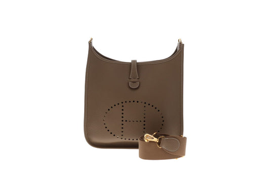 Hermes Evelyne III PM Etoupe Clemence 2025