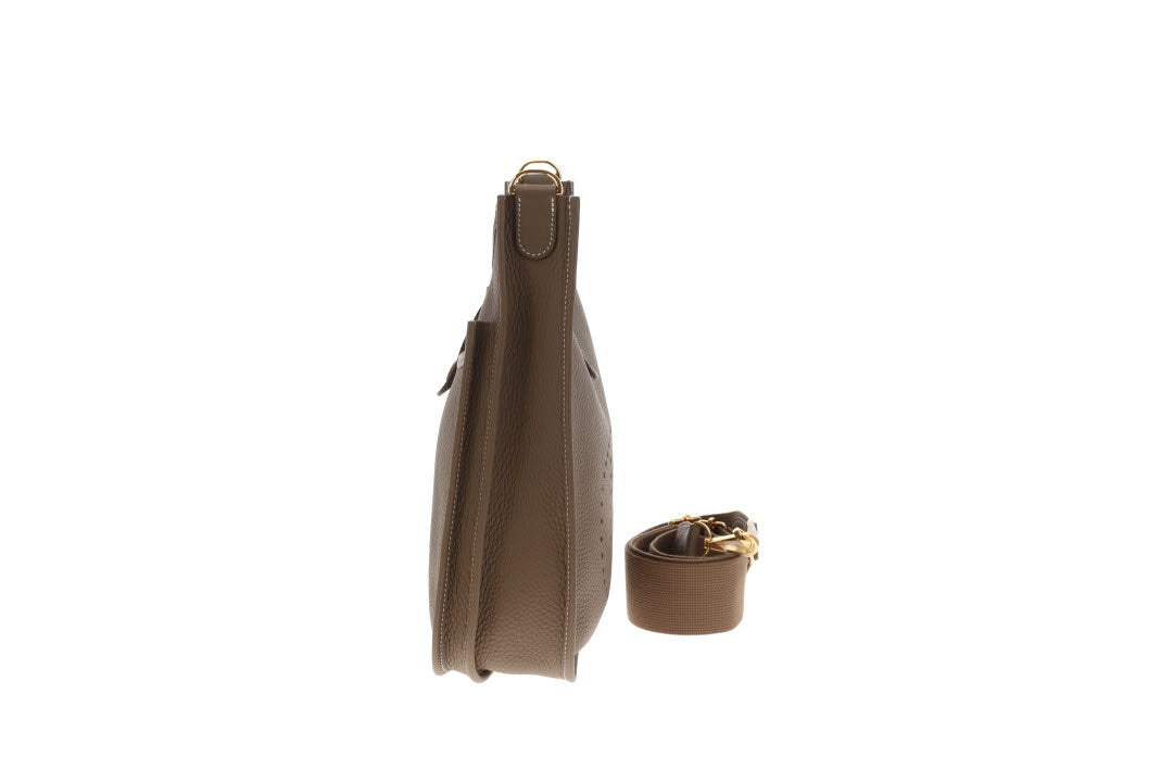 Hermes Evelyne III PM Etoupe Clemence 2025