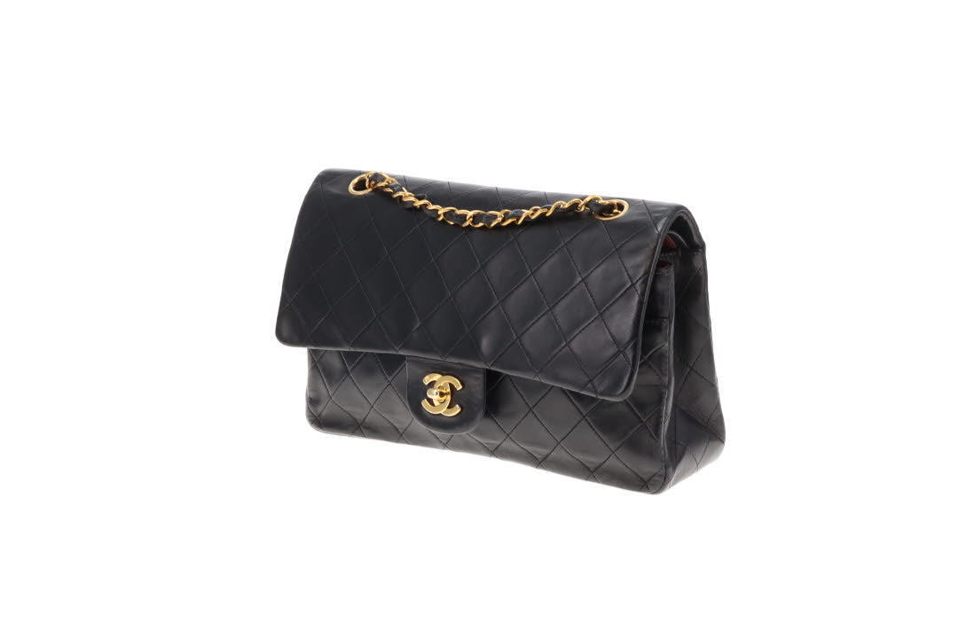 Chanel Classic Lambskin Double Flap Medium 1994/96
