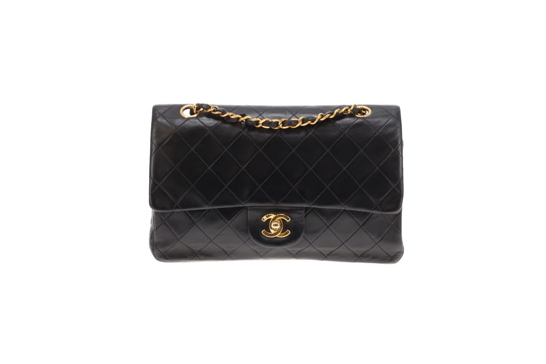 Chanel Classic Lambskin Double Flap Medium 1994/96