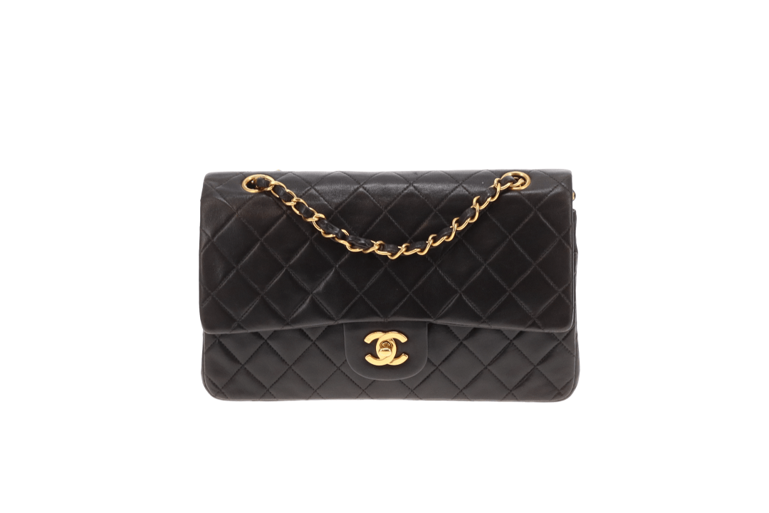 Chanel Classic Double Flap Black Lambskin 1996/97