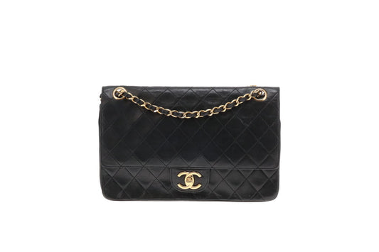Chanel Classic Double Flap Vintage Black Lambskin GHW