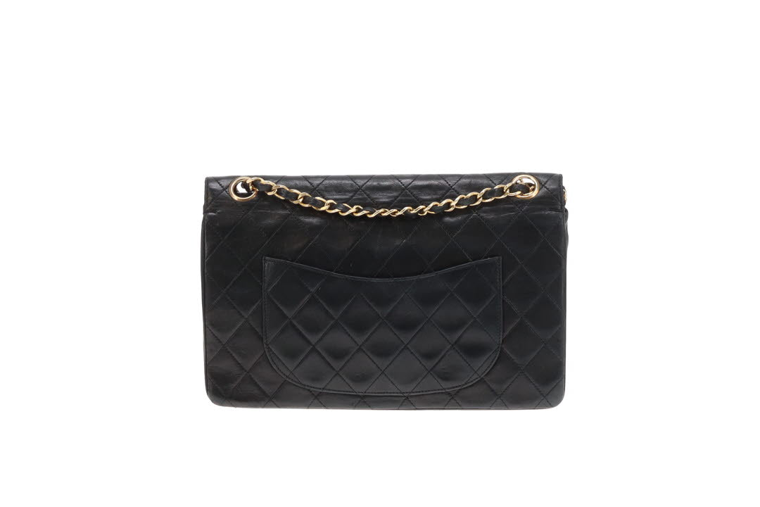 Chanel Classic Double Flap Vintage Black Lambskin GHW