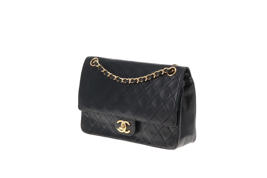 Chanel Classic Double Flap Vintage Black Lambskin GHW