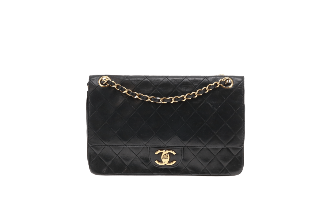 Chanel Classic Double Flap Vintage Black Lambskin GHW