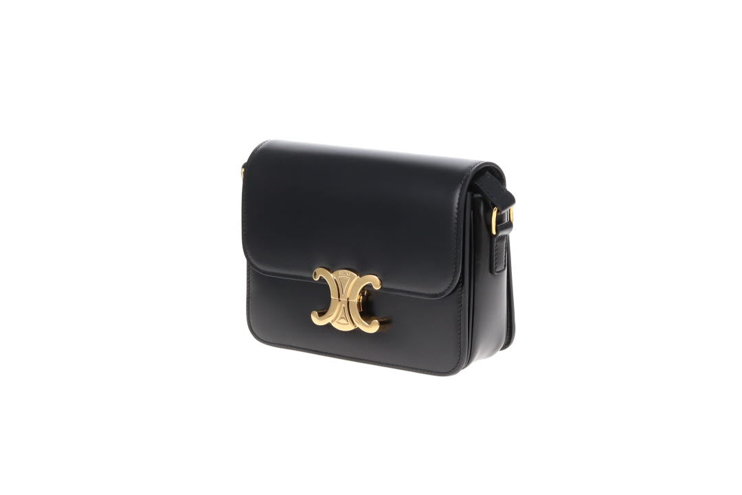 Celine Triomphe Teen Black