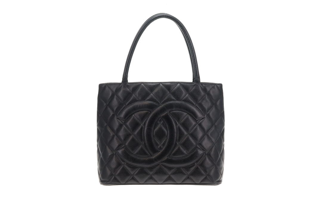 Chanel Medallion Tote Black Caviar 2005/06