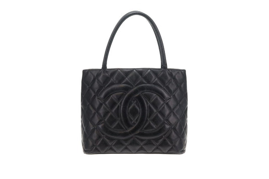 Chanel Medallion Tote Black Caviar 2005/06