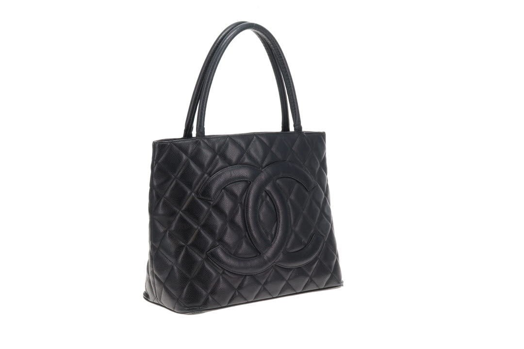 Chanel Medallion Tote Black Caviar 2005/06
