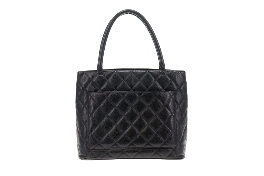 Chanel Medallion Tote Black Caviar 2005/06
