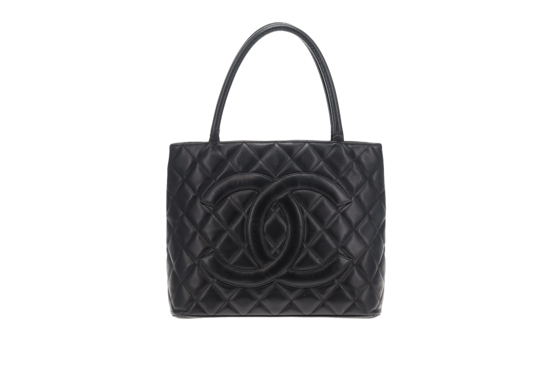 Chanel Medallion Tote Black Caviar 2005/06