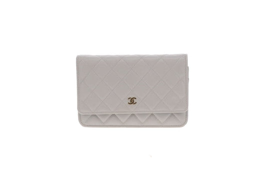 Chanel Wallet On Chain Grey Caviar 2022