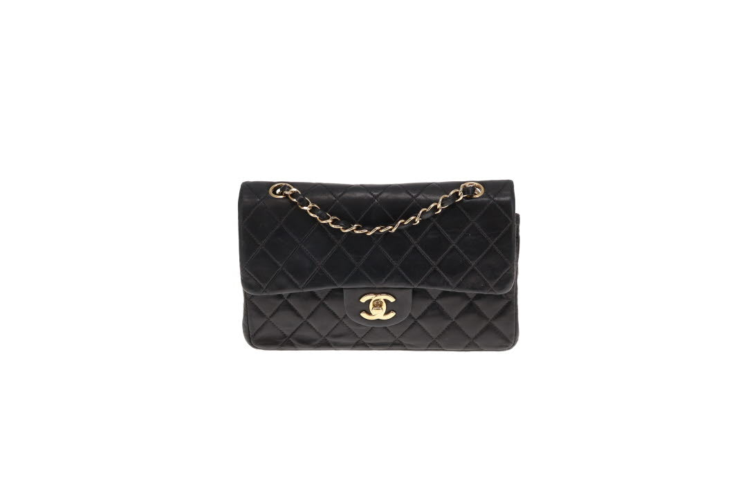 Chanel Classic Double Flap Small Black Lambskin GHW 2002/03