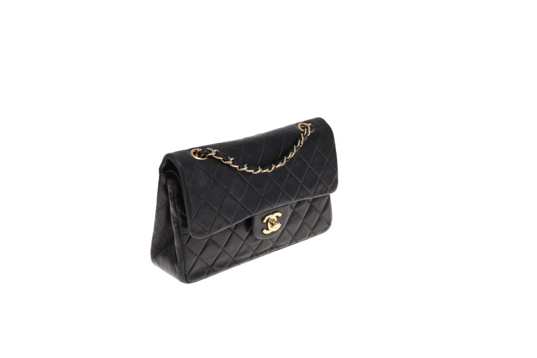 Chanel Classic Double Flap Small Black Lambskin GHW 2002/03