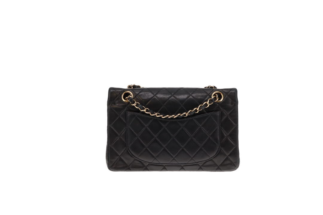 Chanel Classic Double Flap Small Black Lambskin GHW 2002/03