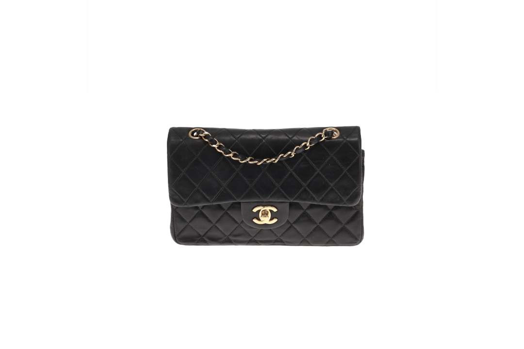 Chanel Classic Double Flap Small Black Lambskin GHW 2002/03