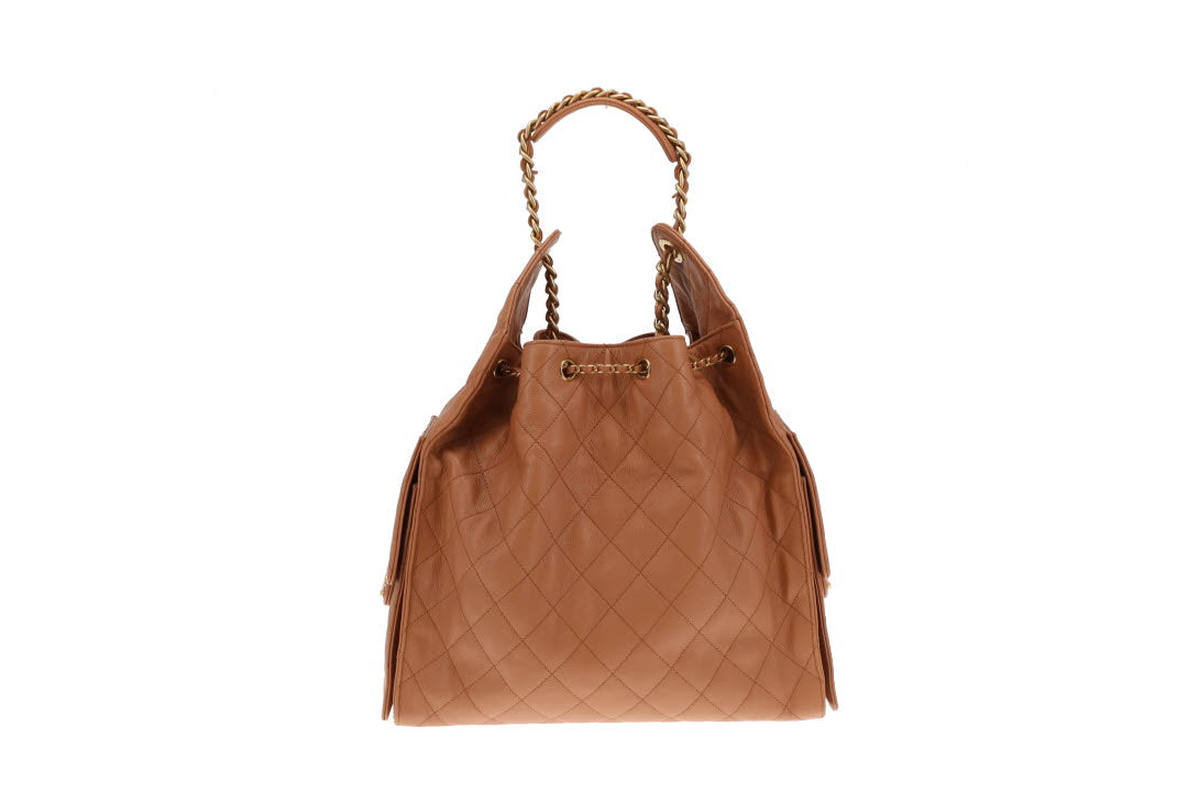 Chanel 25 Caramel Caviar GHW