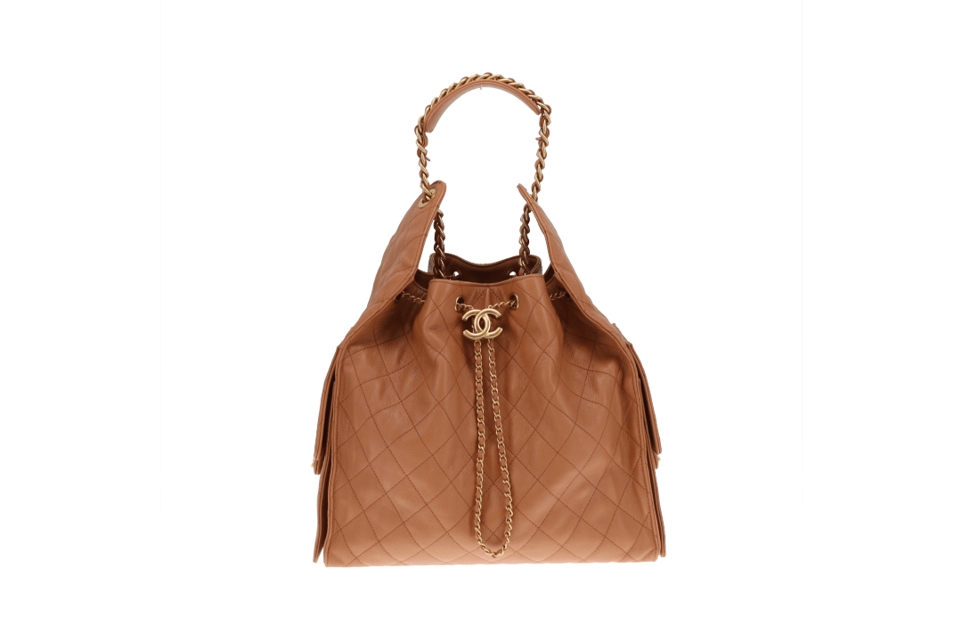 Chanel 25 Caramel Caviar GHW