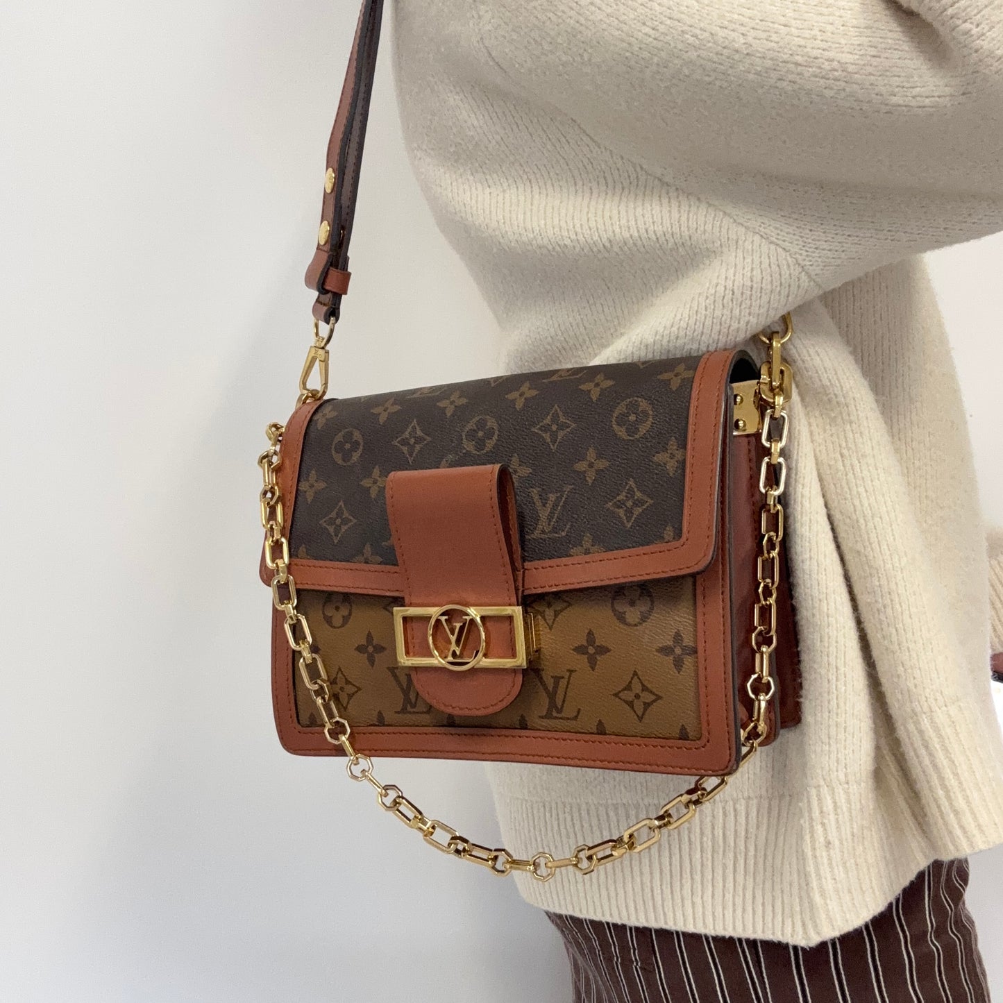Louis Vuitton Dauphine MM Reverse Monogram