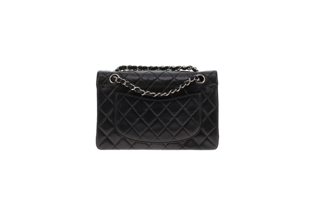 Chanel Classic Double Flap Small Black Lambskin SHW 2000/02